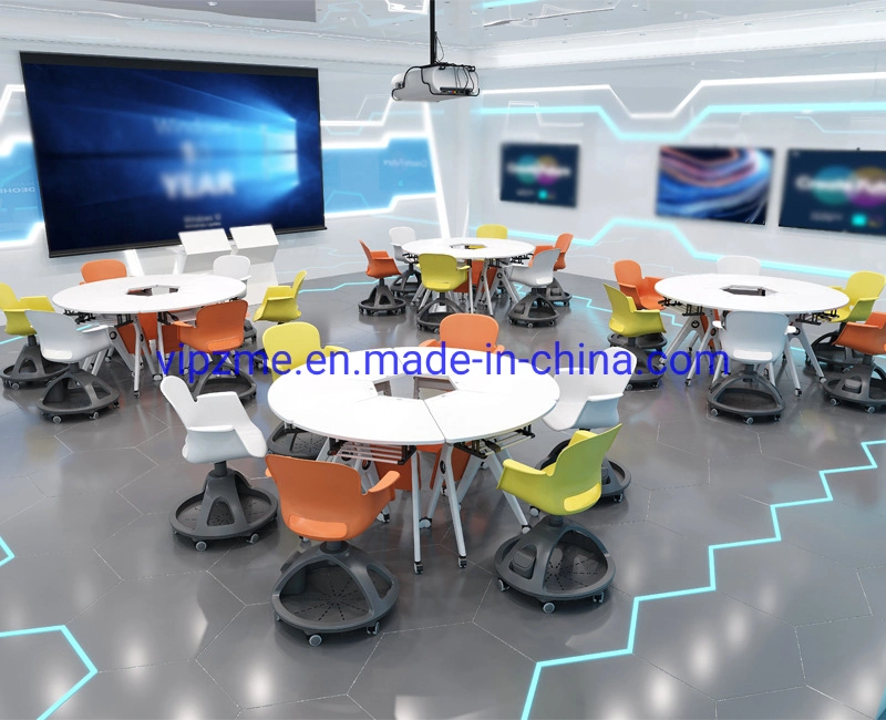 School Training Plastic Exclusive Adjustable Interactive Chair with Writing Tablesreference