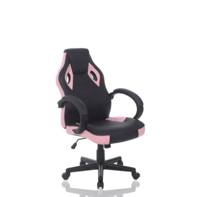 Silla gaming negra y roja para niños