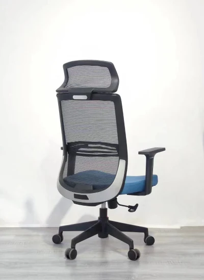 Venta al por mayor a la venta Silla de escritorio de oficina ejecutiva negra CEO Boss Managaer Silla de tela de malla