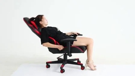 Silla de oficina ajustable de cuero de PU al por mayor de fábrica OEM Racing Gaming Chair