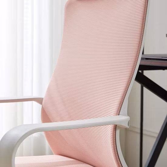 Silla giratoria de tela de malla de oficina con especificaciones ejecutivas económicas de la mejor calidad personalizada de lujo para visitantes más vendidas